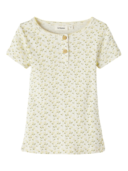 Lil Atelier Hulmønster T-shirt Rachello Turtledove